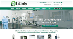 Desktop Screenshot of liberty-ind.com